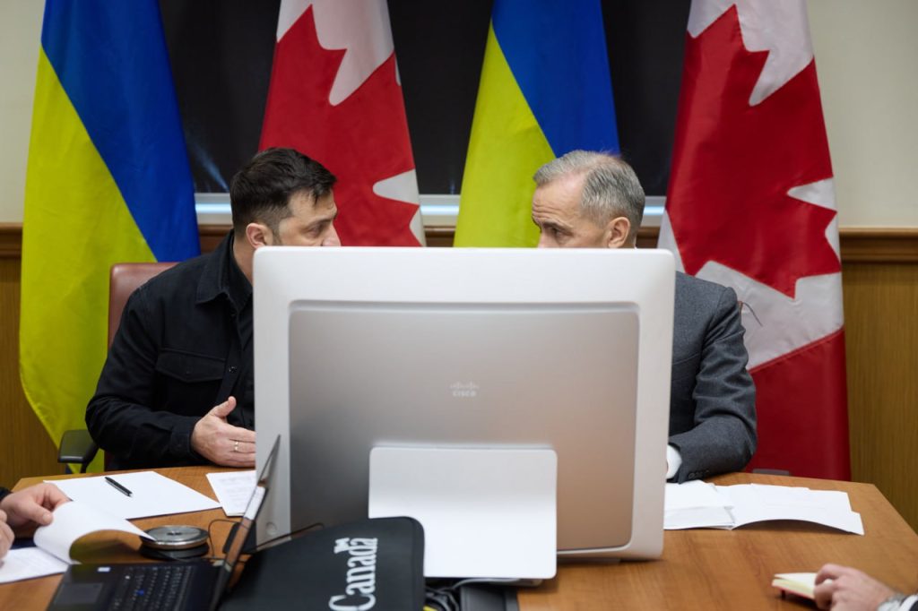 캐나다 총리와의 회담