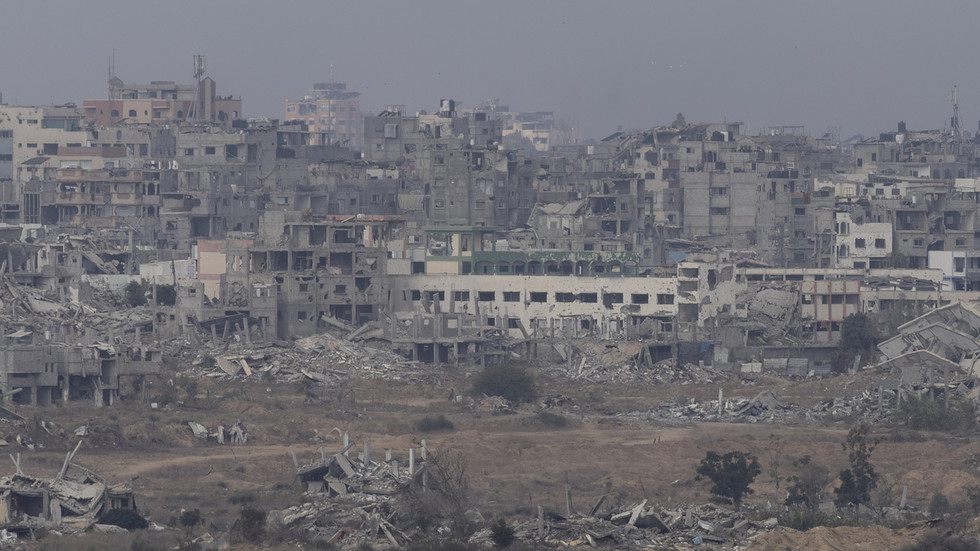 이스라엘 폭격으로 폐허가된 가자지구