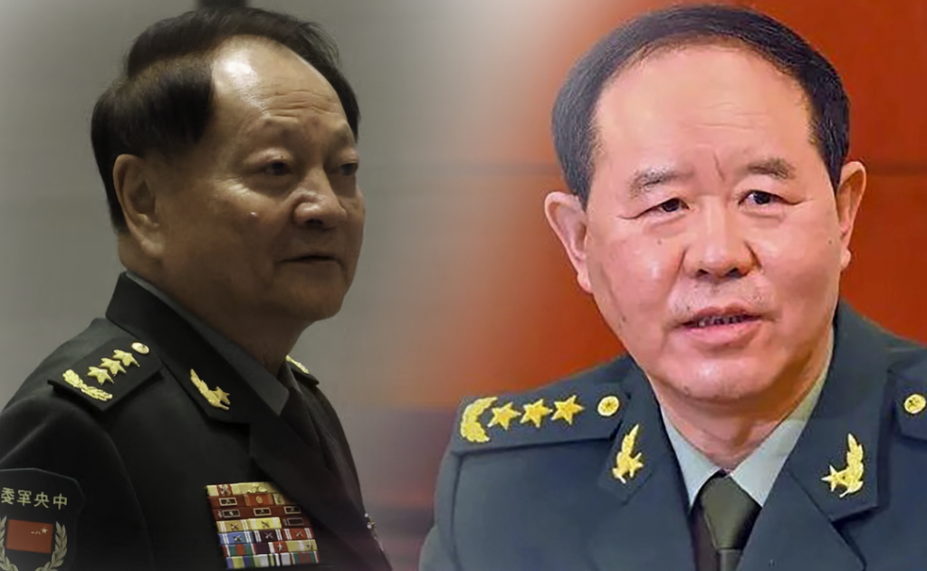 숙청된 장유샤와 류전리