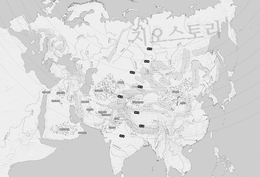 유라시아의 지리적 구조