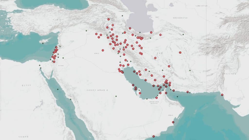 이란전쟁 라이브지도