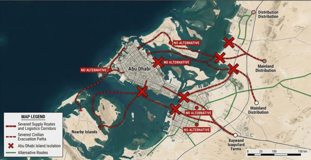 이란, 중동 4개국 주요 교량 8곳 타격 명단 공개