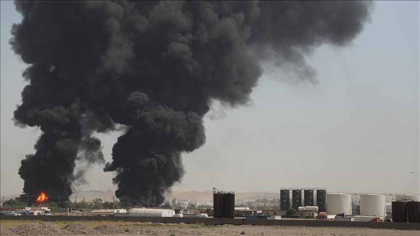 2026년 4월 5일, IRGC 쿠웨이트 에너지 기반 시설 대규모 드론 공격 감행