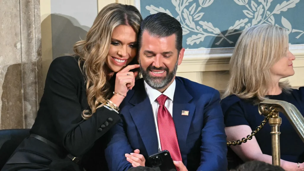 장남 도널드 트럼프 주니어(Donald Trump Jr.)와 베티나 앤더슨(Bettina Anderson)