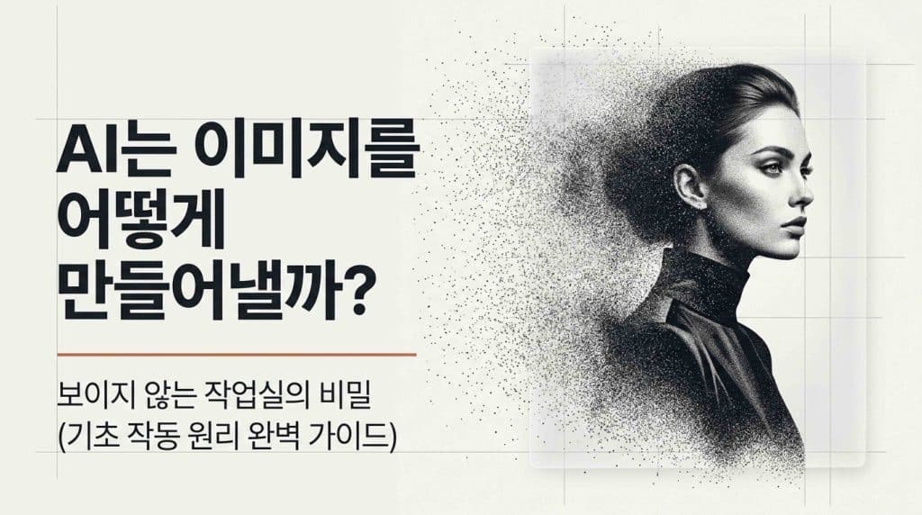 AI는 이미지를 어떻게 만들어낼까?