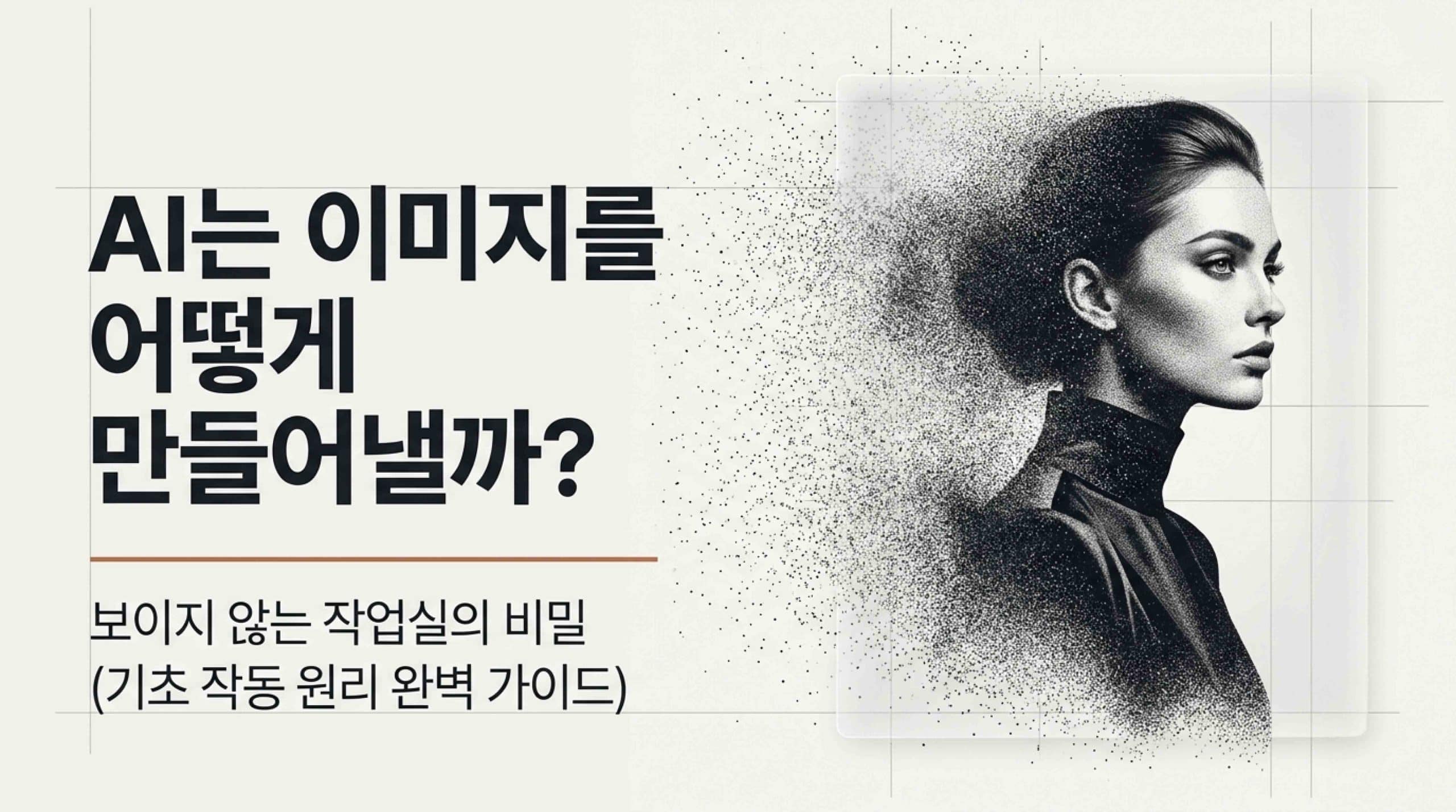 AI는 이미지를 어떻게 만들어낼까?