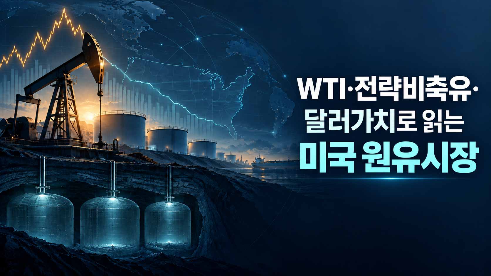 WTI·전략비축유·달러가치로 읽는 미국 원유시장